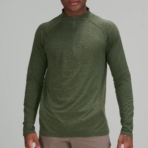 Lululemon Half Zip Green Hoodie